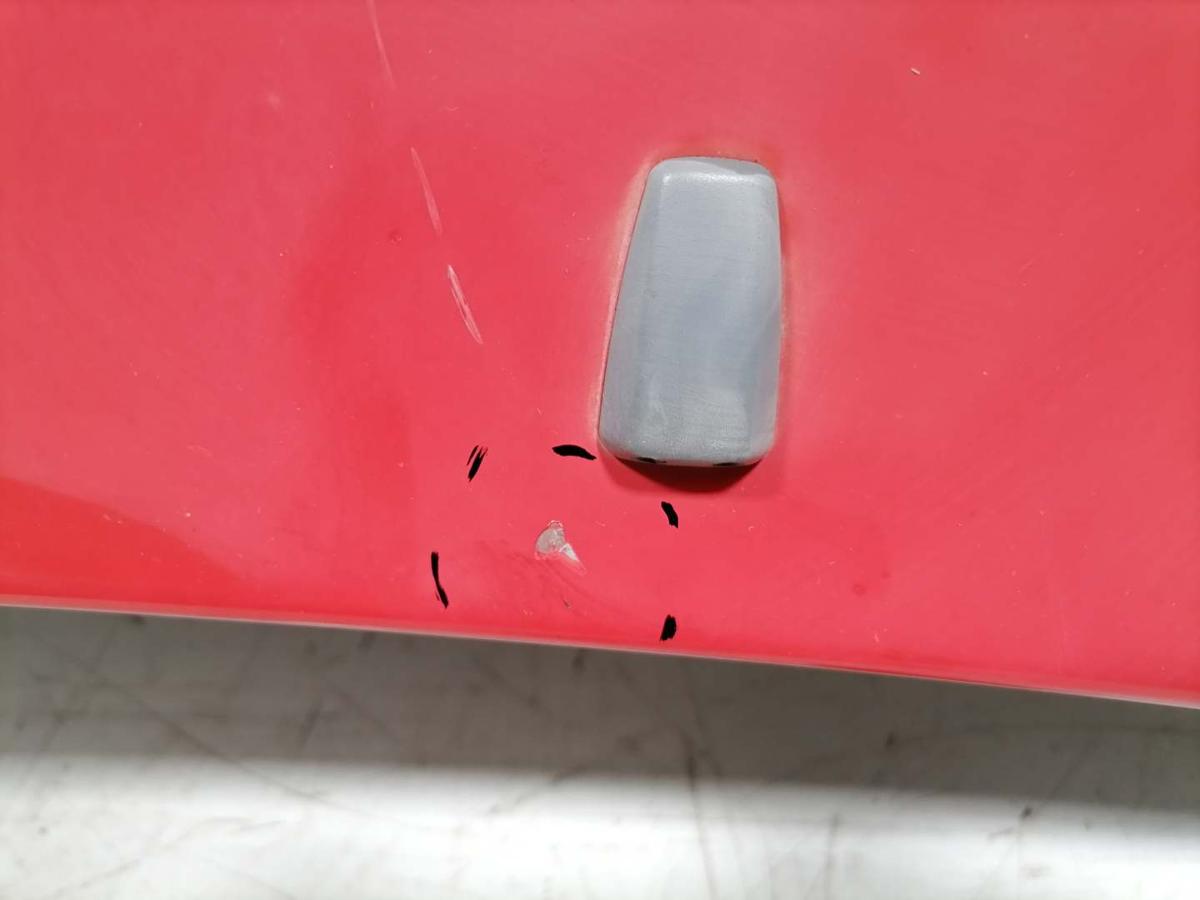 Mercedes Benz W201 190er original Motorhaube 568 Signalrot Bj.1990